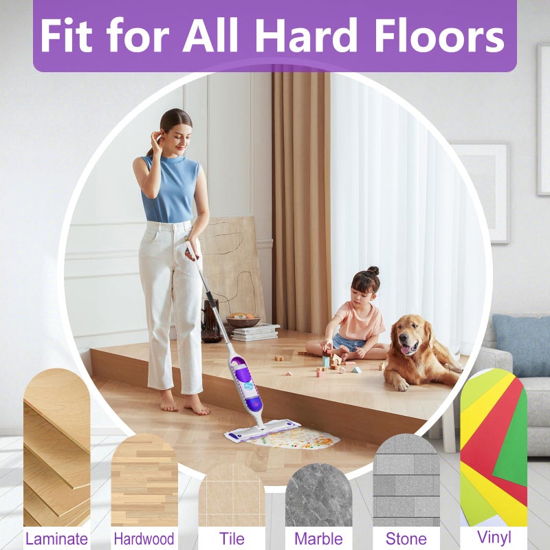 YFUARY 20 Count Disposable Power Mop Refills for Power Mop Multi-Surface Mop Power Mop Pads for PowerMop Wood Mop Compatible with Power Mop Power Mop Pads Refills for Floor Cleaning - Image 4